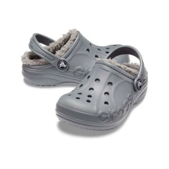 CROCS Other - Crocs grey Baya Lined Clog